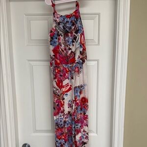 Floral Girl’s Jumpsuit